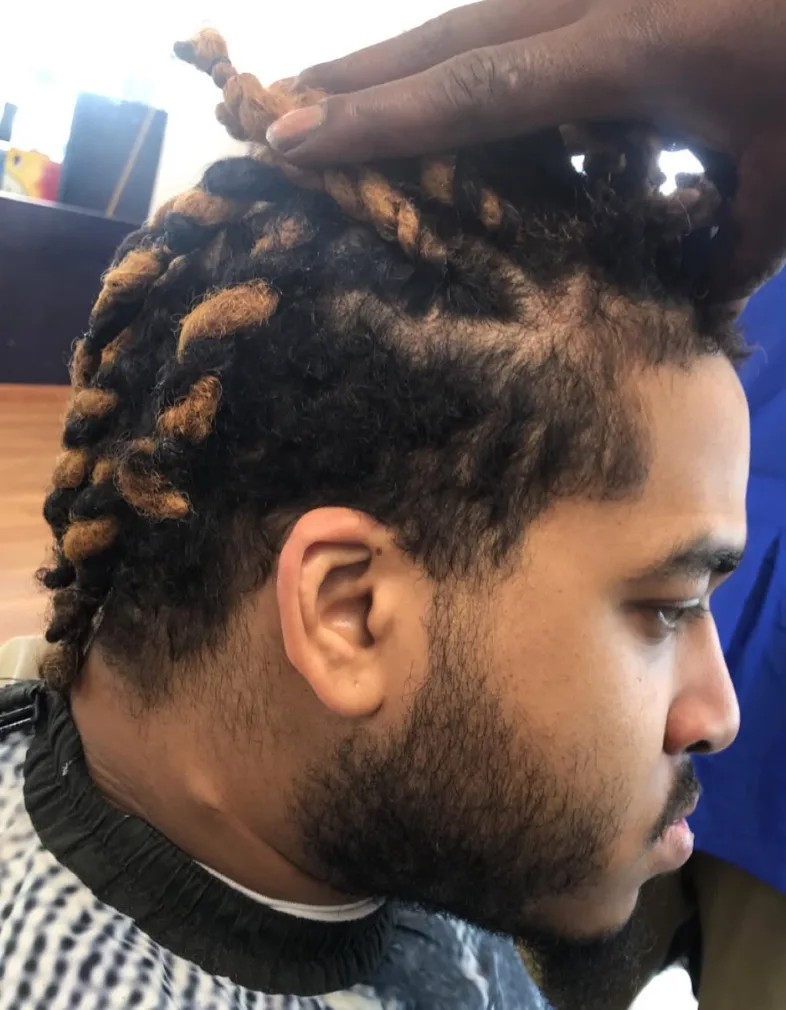 Before locs and lineup