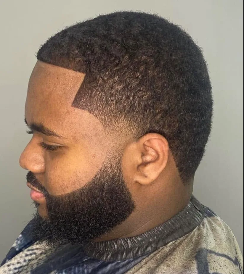 Finished Marqi Cutz haircut