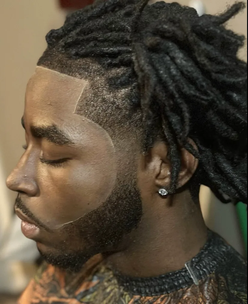 Finished Marqi Cutz haircut