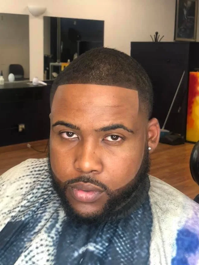 Finished Marqi Cutz haircut