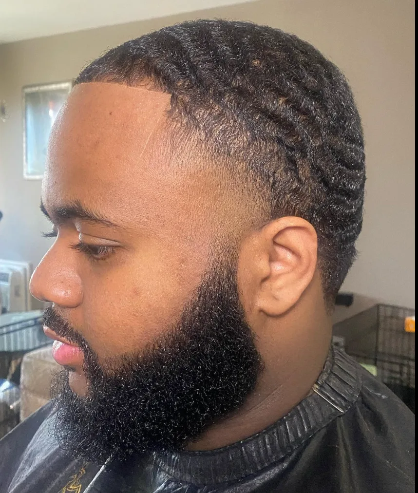 Finished Marqi Cutz haircut