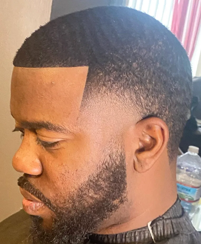 Finished Marqi Cutz haircut